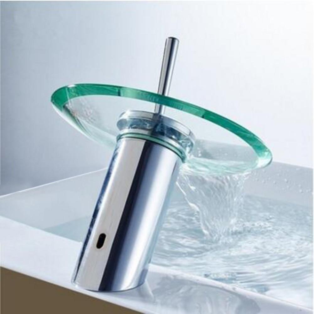 Cascada - Glas-Wasserfall-Badezimmerarmatur