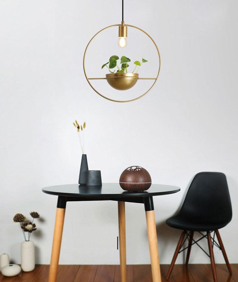 Althea - Moderne Nordische Pflanzenlampe