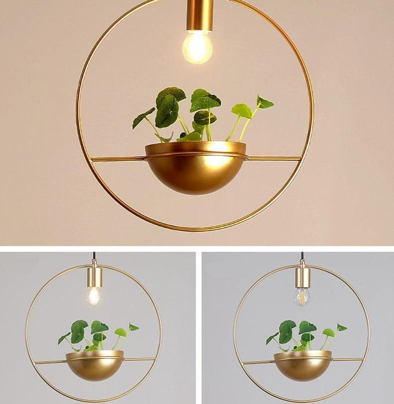 Althea - Moderne Nordische Pflanzenlampe
